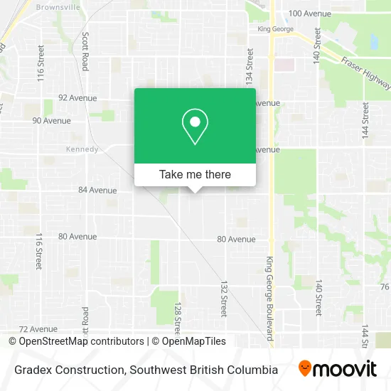 Gradex Construction map
