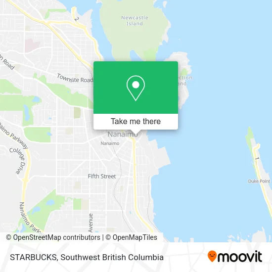 STARBUCKS map