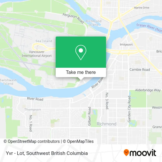 Yvr - Lot map