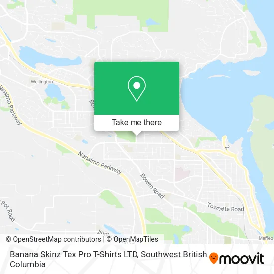 Banana Skinz Tex Pro T-Shirts LTD map