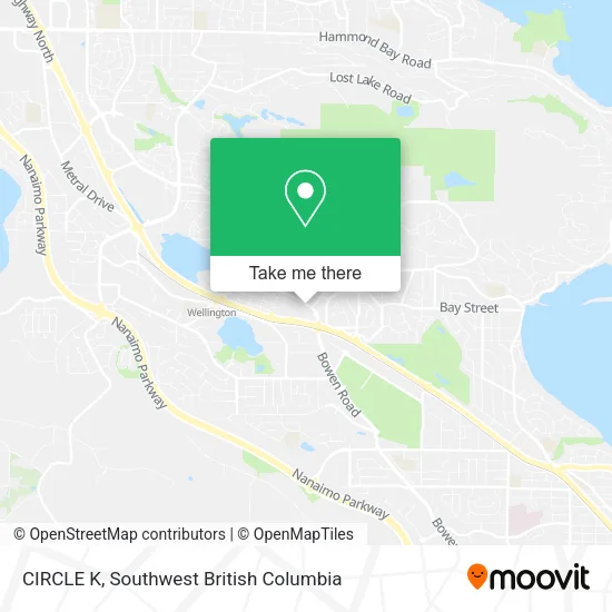 CIRCLE K map