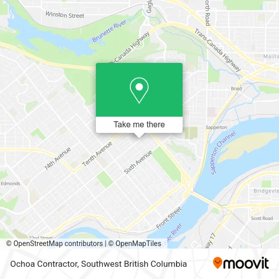 Ochoa Contractor map