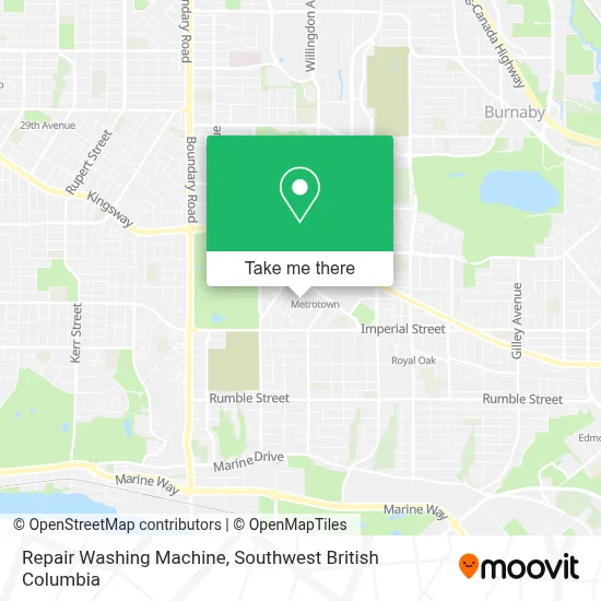 Repair Washing Machine map