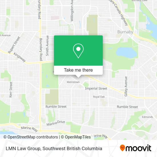 LMN Law Group map