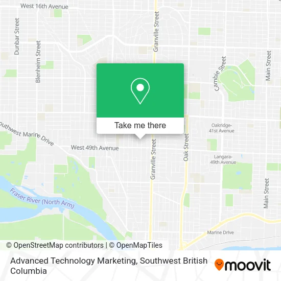 Advanced Technology Marketing map
