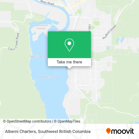 Alberni Charters map