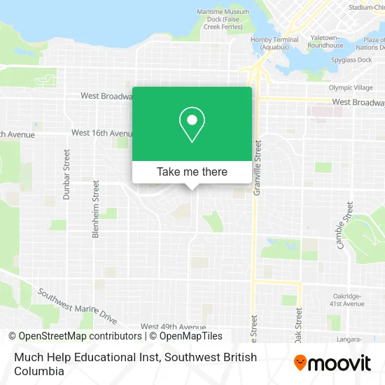 Much Help Educational Inst map