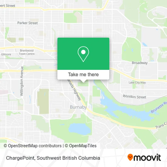 ChargePoint map
