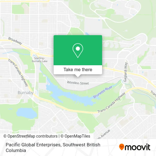 Pacific Global Enterprises map