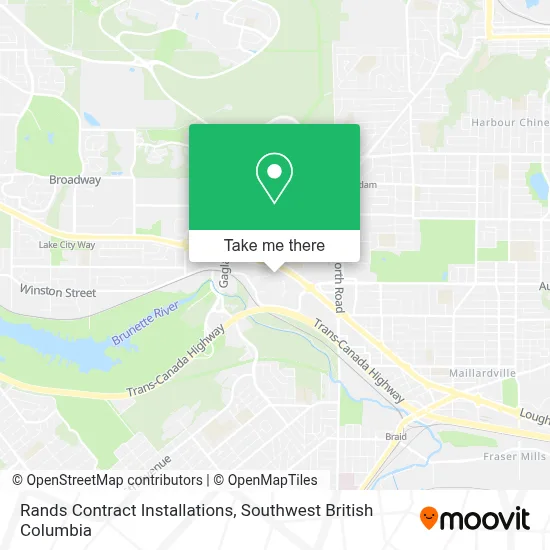 Rands Contract Installations map