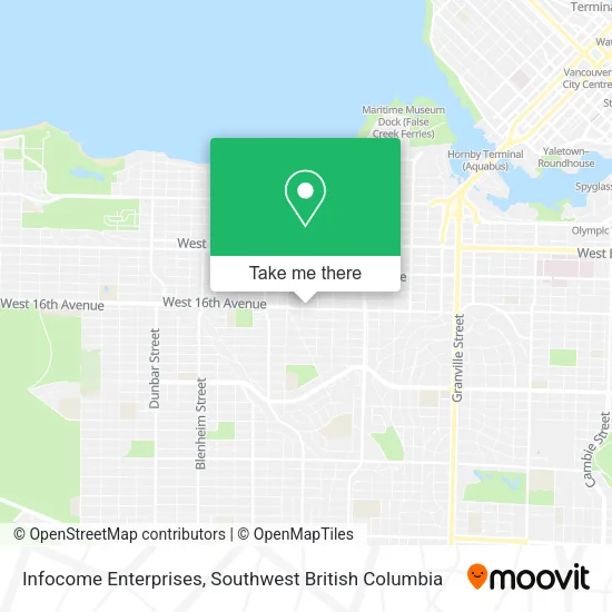 Infocome Enterprises map