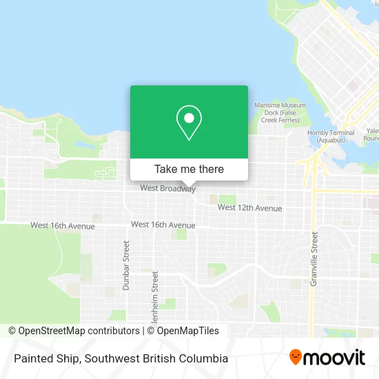 Painted Ship map