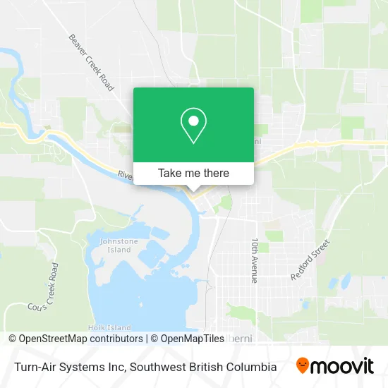 Turn-Air Systems Inc map