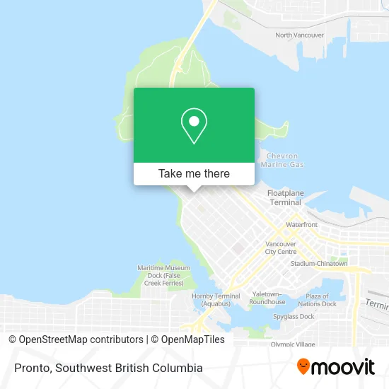 Pronto map