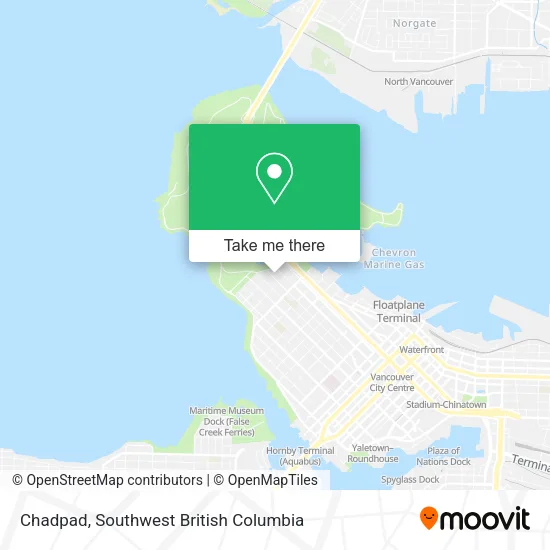 Chadpad map