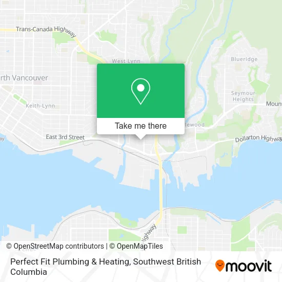 Perfect Fit Plumbing & Heating map