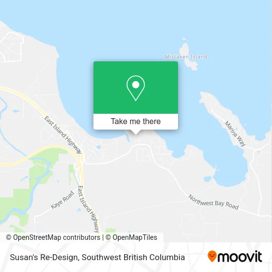 Susan's Re-Design map