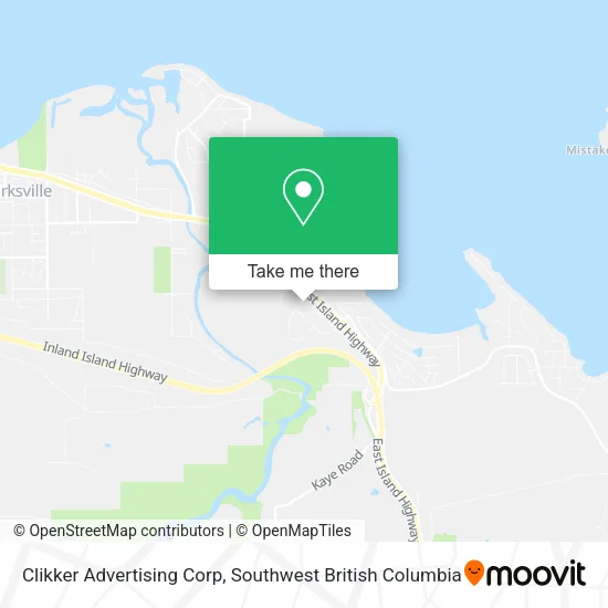 Clikker Advertising Corp map