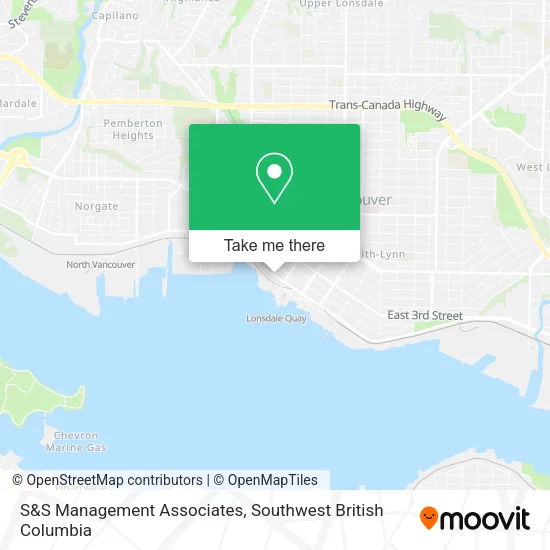 S&S Management Associates map