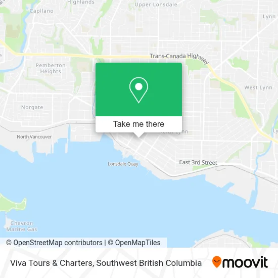 Viva Tours & Charters map