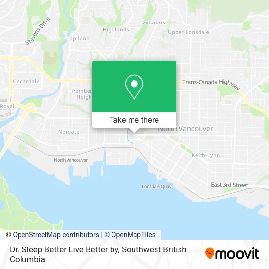 Dr. Sleep Better Live Better by map