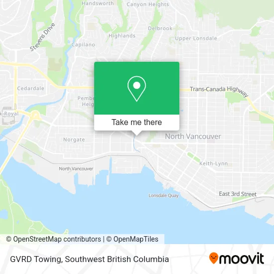 GVRD Towing plan