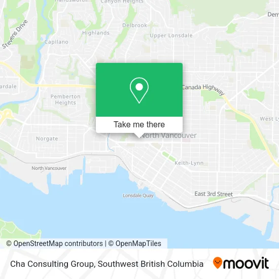 Cha Consulting Group map