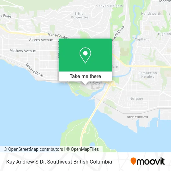 Kay Andrew S Dr map