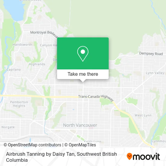 Airbrush Tanning by Daisy Tan map