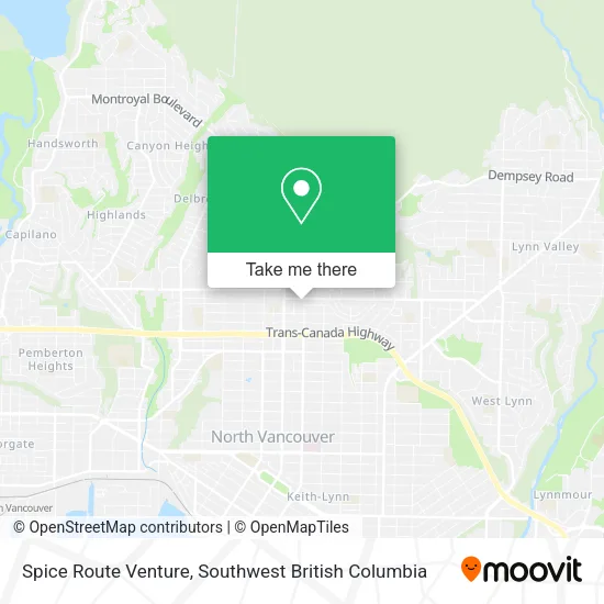Spice Route Venture map