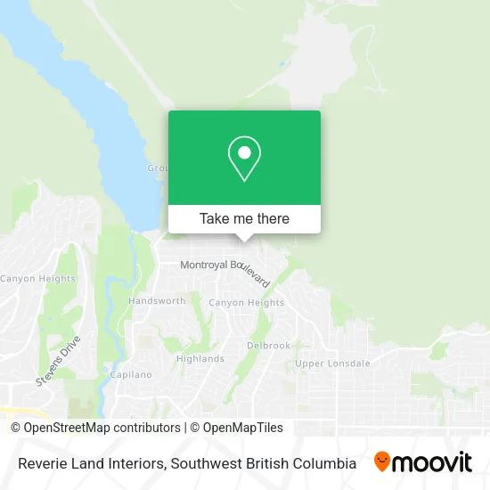 Reverie Land Interiors map