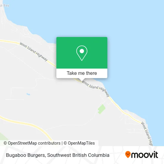 Bugaboo Burgers map