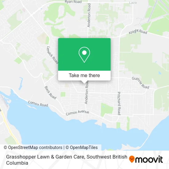Grasshopper Lawn & Garden Care map
