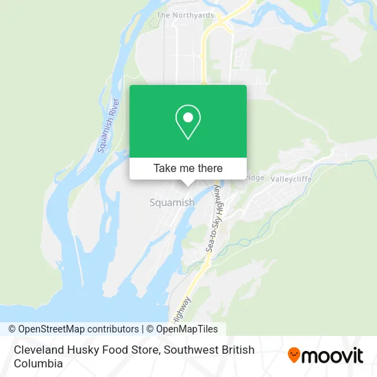 Cleveland Husky Food Store plan