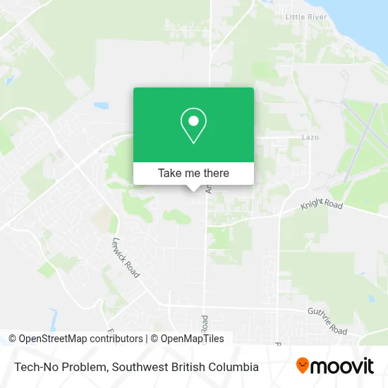 Tech-No Problem map