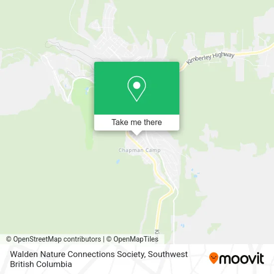 Walden Nature Connections Society map