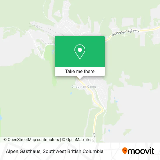 Alpen Gasthaus map