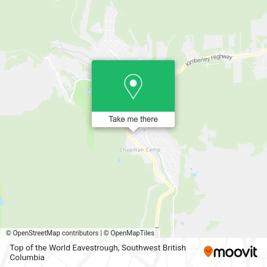 Top of the World Eavestrough map