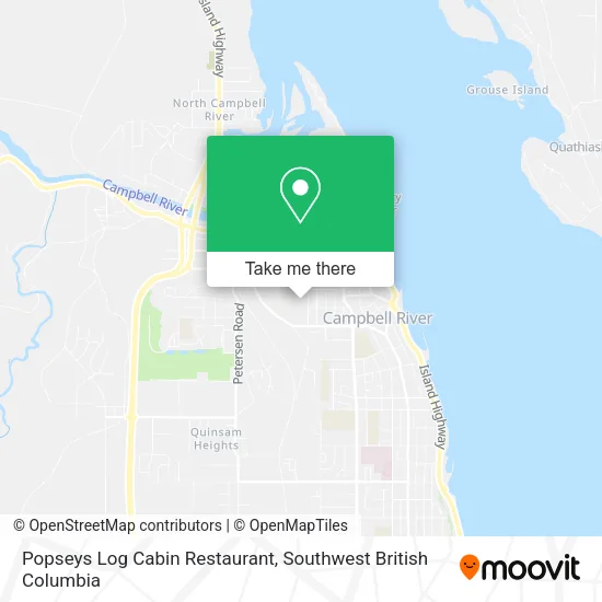Popseys Log Cabin Restaurant plan
