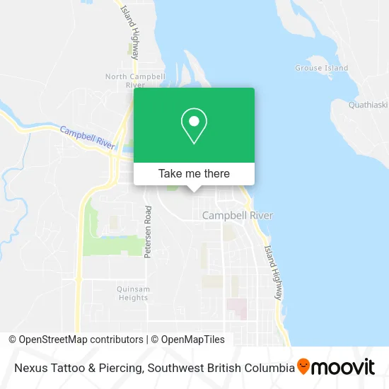 Nexus Tattoo & Piercing plan