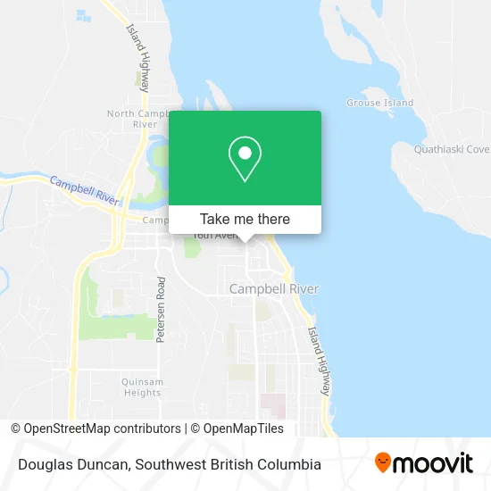 Douglas Duncan map