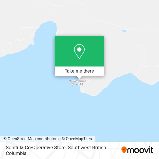 Sointula Co-Operative Store map