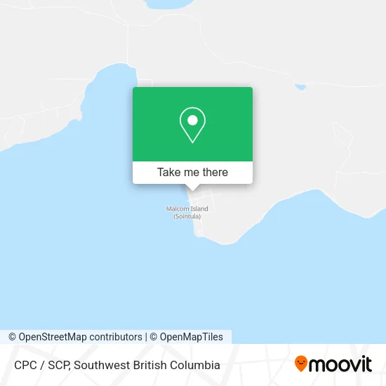 CPC / SCP map