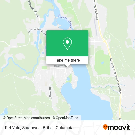Pet Valu map