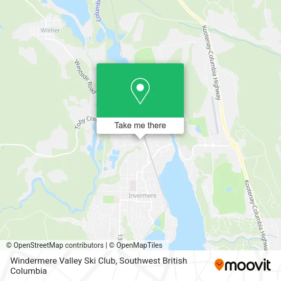 Windermere Valley Ski Club plan