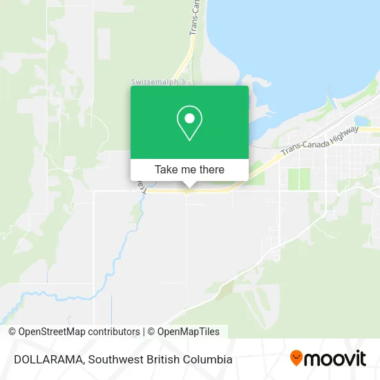 DOLLARAMA map