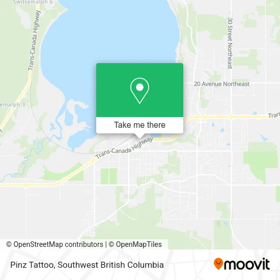 Pinz Tattoo map