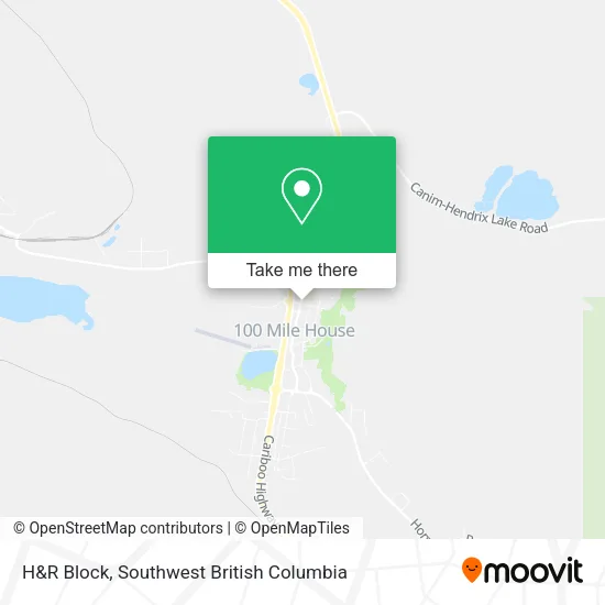H&R Block map