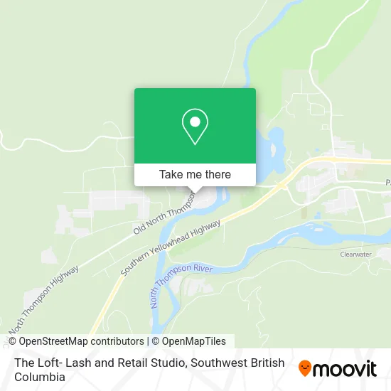 The Loft- Lash and Retail Studio map