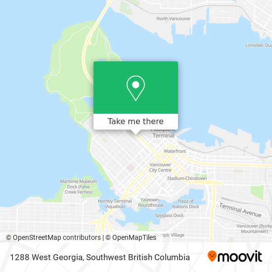 1288 West Georgia plan